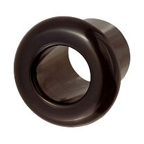 Втулка (проход через стену), пластик, цвет коричневый (20 шт/уп) Bironi