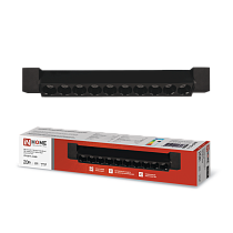 Светильник трековый сд LTR-02R-TL 20Вт 4000К 2000Лм 345мм IP40 24гр черный серии TOP-LINE IN HOME