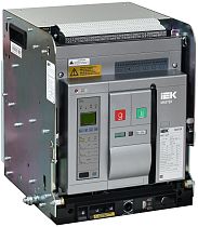 Воздушный автоматический выключатель переменного тока ВА77 выдвижного исполнения 3 полюса типоразмер D 65кА 2500А EA с набором аксессуаров: мотор прив