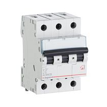 Автоматический выключатель модульный трехполюсный C 20А 6кА TX3 6000 400В TX3 Legrand