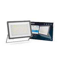 Прожектор светодиодный Gauss Qplus 150Вт 18000lm 6500K 175-265V IP65 графитовый Прожектор светодиодный Gauss Qplus 150Вт 18000lm 6500K 175-265V IP65 графитовый