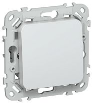 FLITE Выключатель 1-клавишный 10А ВС11-1-0-ФлЖ жемчуг IEK