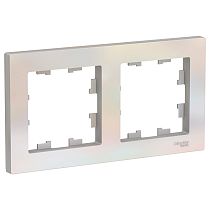 AtlasDesign Жемчуг Рамка 2 постовая , универсальная Systeme Electric (Schneider Electric) AtlasDesign Жемчуг Рамка 2 постовая , универсальная Systeme Electric (Schneider Electric)
