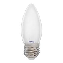 Лампа светодиодная Стандарт СВЕЧА E27 филамент матовый GLDEN-CS-M-7-230-E27-6500 General Lighting Systems Лампа светодиодная Стандарт СВЕЧА E27 филамент матовый GLDEN-CS-M-7-230-E27-6500 General Lighting Systems