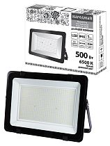 Прожектор светодиодный СДО-04-500Н 500 Вт, 6500 К, IP65, черный, Народный TDM