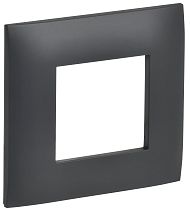 SKANDY Рамка 1-местная SK-F01T титан IEK