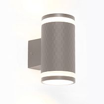 Фасадный светильник General GWL-2GX53-M-IP65 Графит с боковым рассеивателем Кирпич