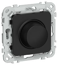 FLITE Светорегулятор проходной TRIAC 550Вт СС26-5-12-ФлЧ черный IEK