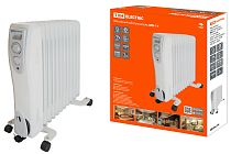 Масляный обогреватель МО-11, 2500 Вт, 11 секций, регул. мощн. (850/1650/2500 Вт), термостат,  TDM