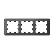 ATLASDESIGN AIR 3-постовая РАМКА, БАЗАЛЬТ