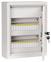 TITAN 3 Корпус металлический ЩРн-24 395х310х120мм IP31 белый  IEK