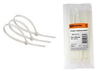 Хомут 3,6х300мм нейлон (белый) (100шт)  TDM