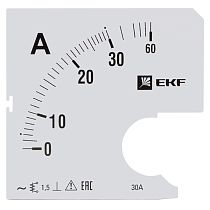 Шкала сменная для A961 30/5А-1,5 EKF PROxima Шкала сменная для A961 30/5А-1,5 EKF PROxima