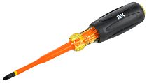 ARMA2L 5 Отвертка диэлектрическая SLIM PZ2х100 Т3  IEK