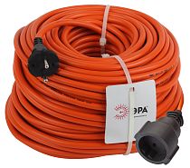 Удлинитель силовой ЭРА без заземления IP44 в бухте 1 розетка 50м ПВС 2х1,5, UPx-1-2x1.5-50m-IP44