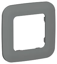 FLITE Рамка 1-местная РУ-1-А-ФлМА мокрый асфальт IEK