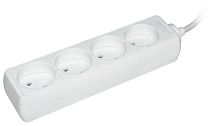 Удлинитель 4х3м без заземления 10А IP20 У4 2P  IEK