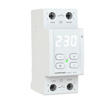 Реле напряжения с разрывом фазы и нейтрали Welrok LN-63