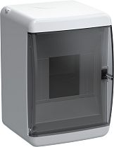 TEKFOR Mini Корпус пластиковый КМПн-4 IP41 белый  IEK