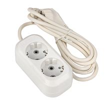 Удлинитель "Эксперт"  2 гнезда 3 метра 16А/3,5кВт с заземлением ПВС 3х1 EKF PROxima