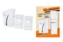 Звонок народный ЗББ-Н-12/1-32М (беспр., бат., 2 кн., блистер, откр.код) TDM