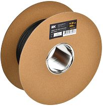 Оплетка кабельная 6-10мм полиэстер 100м черная  IEK