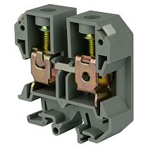 Клемма проходная JXB 35мм кв.винтовая серая (10шт/упак)  ЭНЕРГИЯ