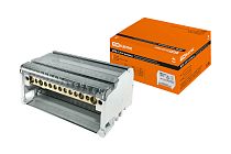 Модульный распределительный блок на DIN-рейку МРБ-125 4П 125А 4х11 групп  TDM Модульный распределительный блок на DIN-рейку МРБ-125 4П 125А 4х11 групп  TDM