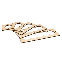 Комплект шаблонов для подрозетников диаметром 82 мм EKF Expert Комплект шаблонов для подрозетников диаметром 82 мм EKF Expert