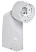 LIGHTING Светильник 4041 накладной настенный под лампу GX53 белый  IEK