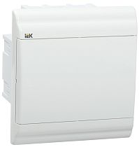 Бокс ЩРВ-П-6 модулей встраиваемый пластик IP41 PRIME белая дверь  IEK