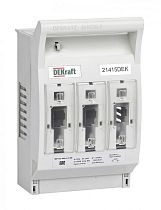 ПВР горизонтальный 160А 3ф отключение_1НО+1НЗ_навесной монтаж на шину_ПВР-102