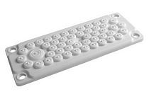 Кабельный ввод, пластик V0 UL94, IP65,  +130 - 40, 50 отверстий DKC