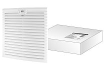 Вентиляционная решетка с фильтром для вентилятора ВФУ SQ0832-0114 (323 мм)  TDM