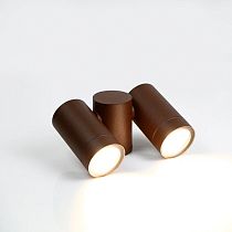 Фасадный светильник General GWL-2MR16-GU10-R-IP65 Коричневый Люмикс