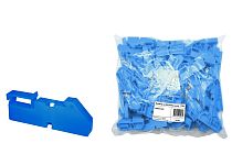 Изолятор на DIN рейку синий  TDM