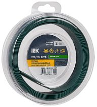 Трубка термоусадочная ТТУ нг-LS 12/6 зеленая (2м/упак)  IEK