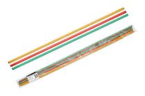 Трубки термоусаживаемые, клеевые, набор 3 цвета по 3 шт. ТТкНГ(3:1)-2,4/0,8  TDM