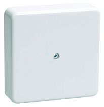 Коробка распаячная открытой установки IP40 ЭРА (белый) 75х75х20 (без клеммы)