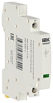 ARMAT Лампа индикаторная одинарная LED 110-230В AC зеленая IEK