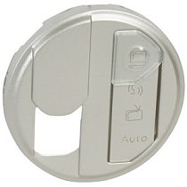 Панель лицевая для розетки RJ45 титан Celiane Legrand