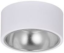 Светильник LIGHTING 4017 накладной потолочный под лампу GX53 белый/хром  IEK