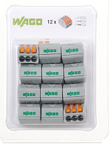 Клеммы WAGO 222-413/12 в блистерной упаковке 12шт