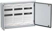 Корпус металлический TITAN 5 ЩРв-108 (3х36) 630х885х130мм IP31 белый (две двери) IEK Корпус металлический TITAN 5 ЩРв-108 (3х36) 630х885х130мм IP31 белый (две двери) IEK