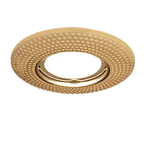 Светильник Gauss Metal Exclusive CA058 Круг. Золото, Gu5.3 1/100