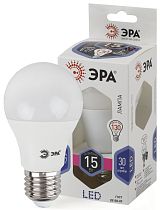 Лампа светодиодная ЭРА STD LED A60-15W-860-E27 груша холодный дневной свет