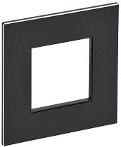 SKANDY Рамка 1-местная SK-F31Bl металл черный IEK