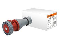 Розетка кабельная IP67 63А 3Р+РЕ 380В  TDM