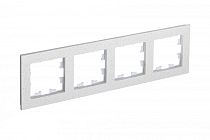 AtlasDesign Nature Мрамор Крем Роял Рамка 4-постовая (Schneider Electric) Systeme Electric (Schneider Electric) AtlasDesign Nature Мрамор Крем Роял Рамка 4-постовая (Schneider Electric) Systeme Electric (Schneider Electric)