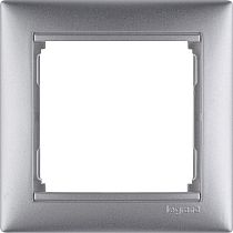 VALENA Рамка 1-местная алюминий